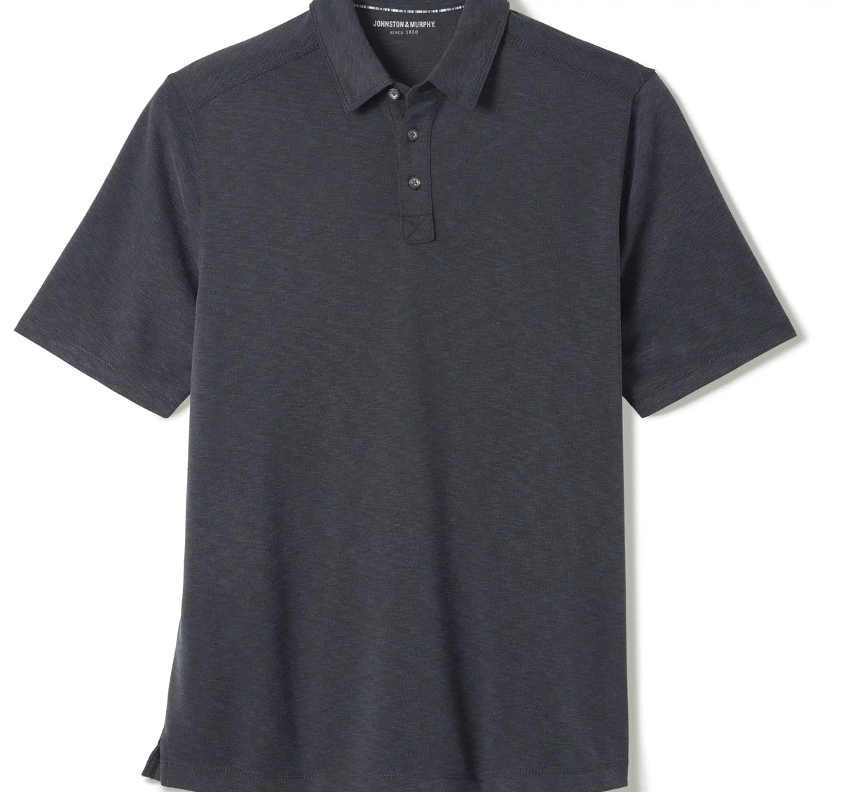 Vintage Slub Polo - Black