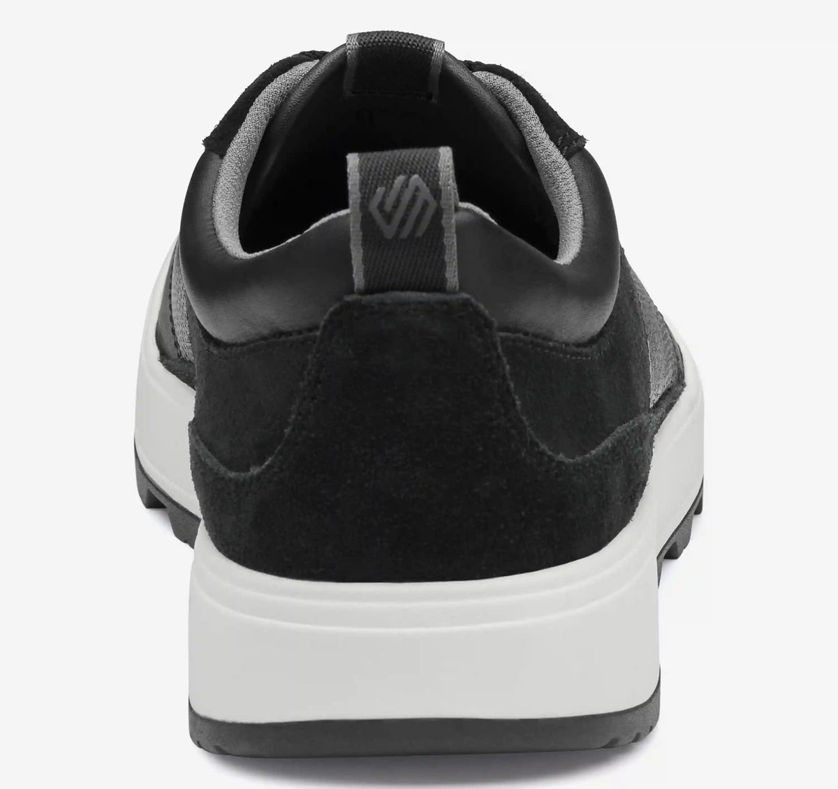 Lucas U-Throat - Black Full-Grain Leather/Suede