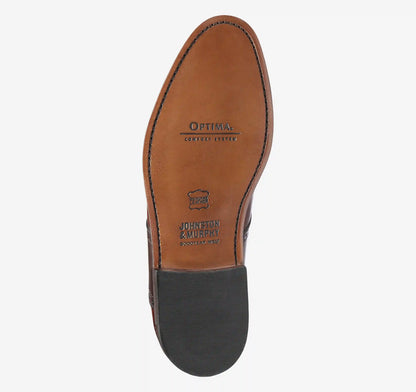 Melton Saddle - Tan/Brown Full-Grain Leather