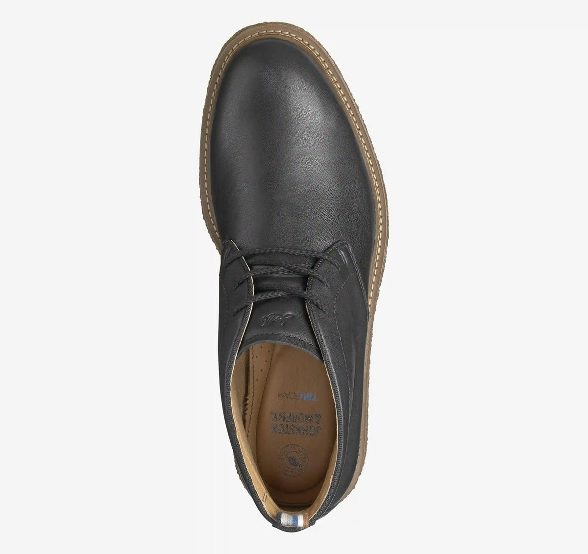 Clint Chukka Boot - Black Full-Grain Leather