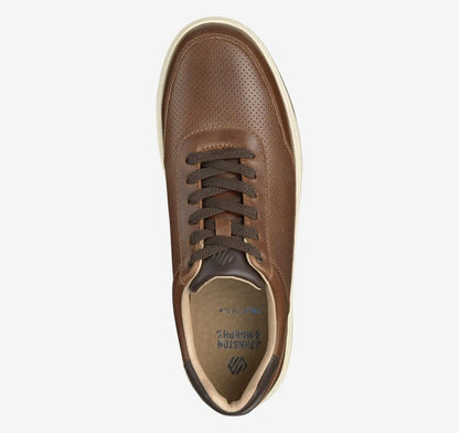 Dawson Perfed U-Throat - Mahogany Full-Grain Leather