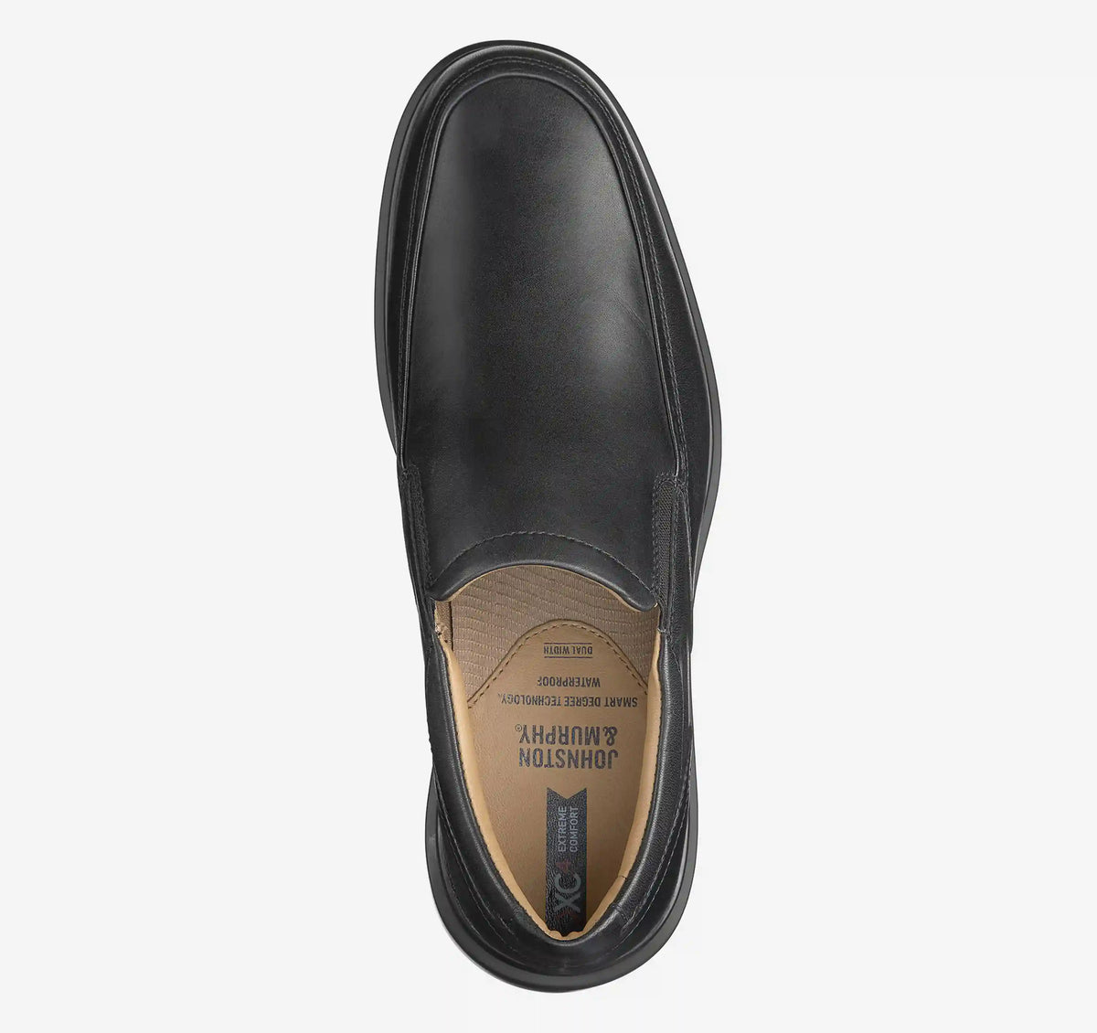 XC4® Stanton 2.0 Moc Venetian Loafer - Black Full Grain