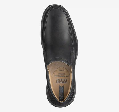 XC4® Stanton 2.0 Moc Venetian Loafer - Black Full Grain