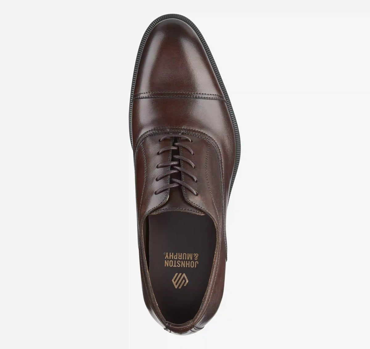 Conlin Cap Toe - Espresso Full-Grain Leather