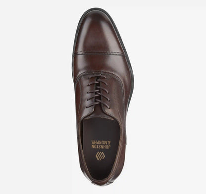 Conlin Cap Toe - Espresso Full-Grain Leather