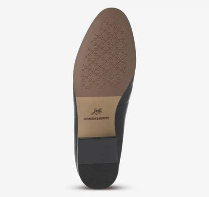 Ali Chain Loafer - Black Nappa Leather