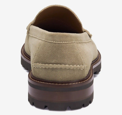 Collier Penny Loafer - Beige Suede