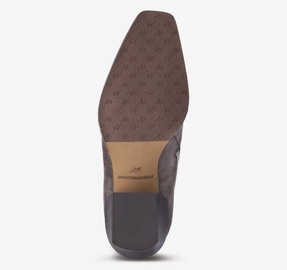 Kalista Double-Zip Bootie - Dark Gray Suede
