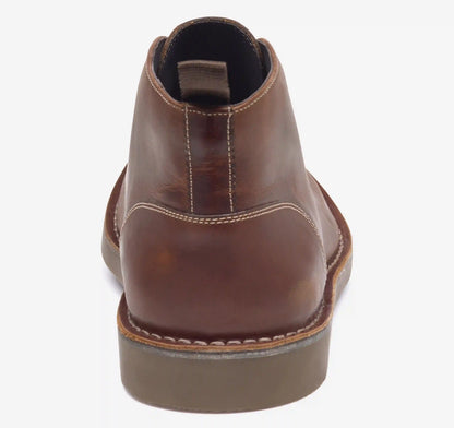 Seth Chukka Boot - Mahogany Full-Grain Leather