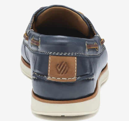 Monaco 2-Eye Boat Shoe - Navy Glove Leather
