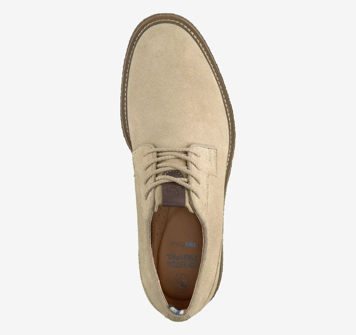Clint Plain Toe - Taupe Oiled Suede
