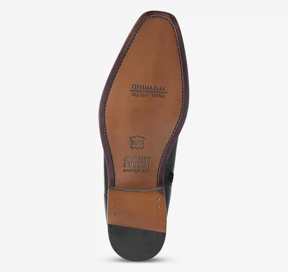 Ashton Inside-Zip Boot - Black Hand-Finished Full-Grain Leather