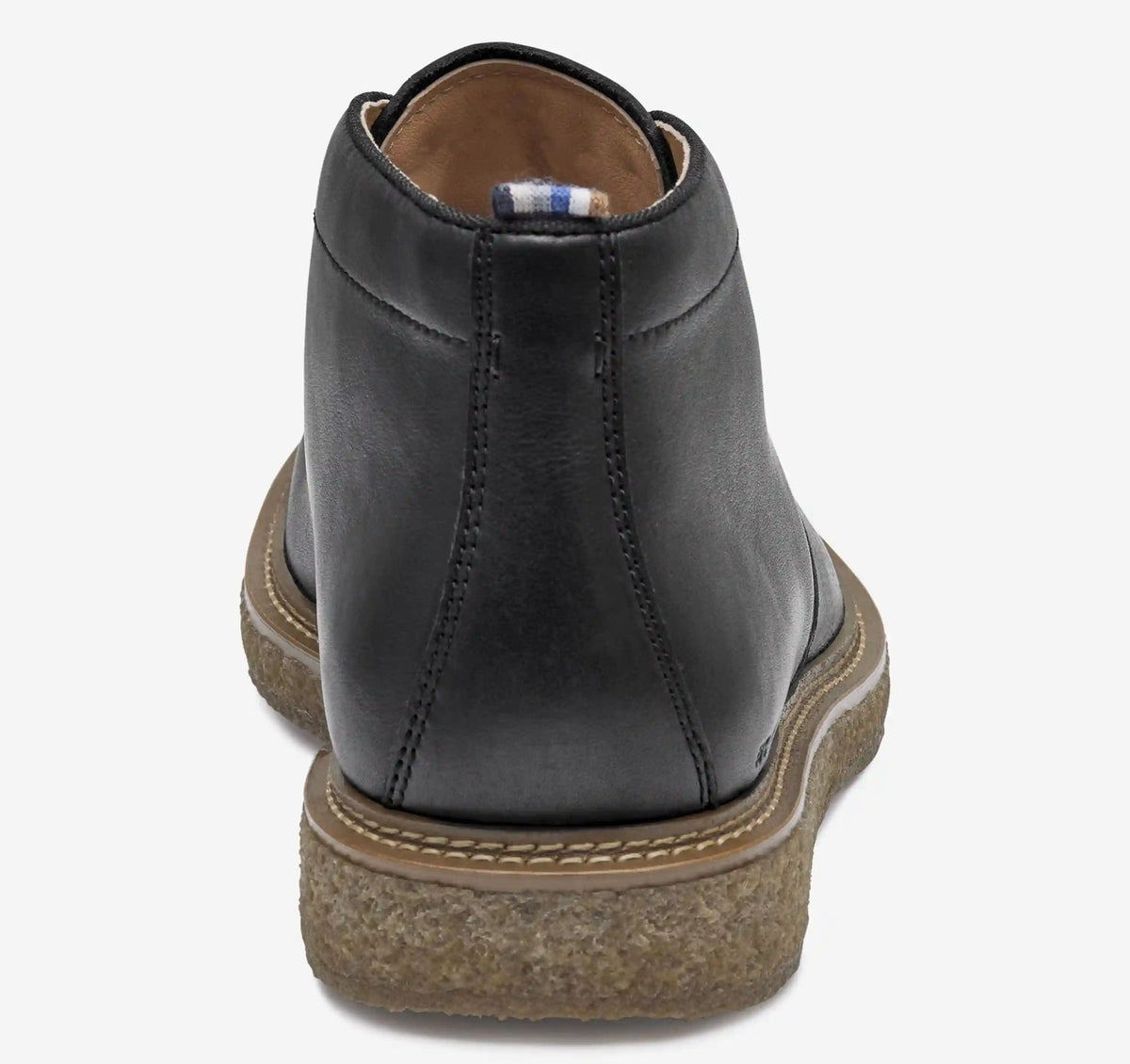 Clint Chukka Boot - Black Full-Grain Leather