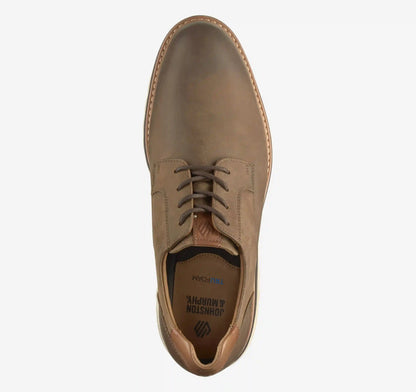 Braxton Plain Toe - Brown Oiled Full Grain Leather