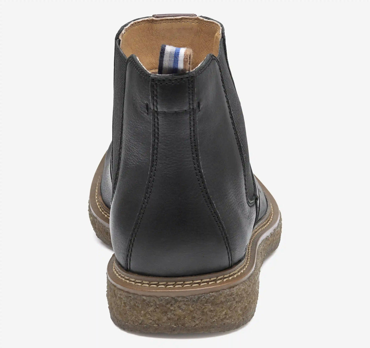 Clint Chelsea Boot - Black Full-Grain Leather