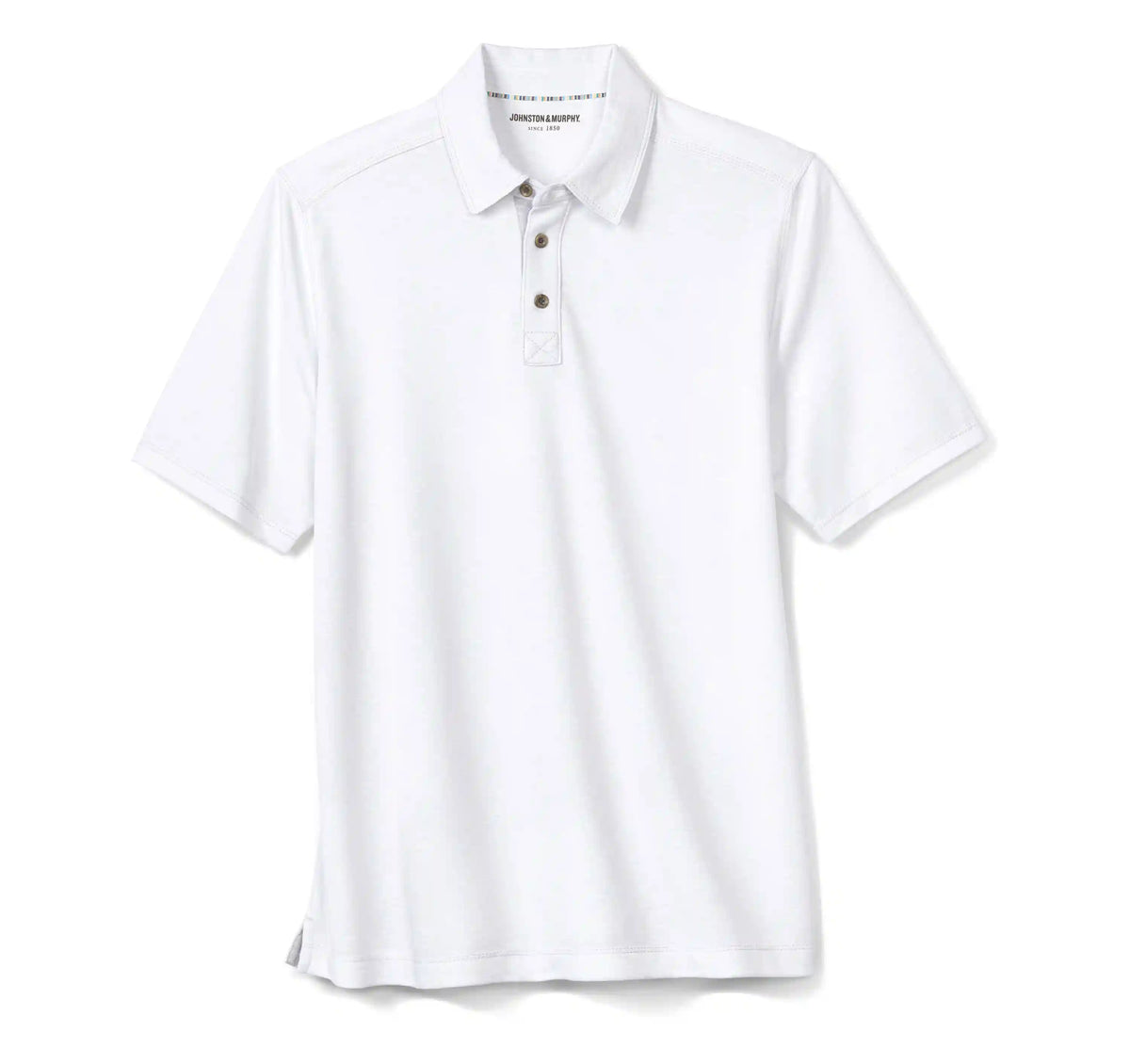 Vintage Slub Polo - White