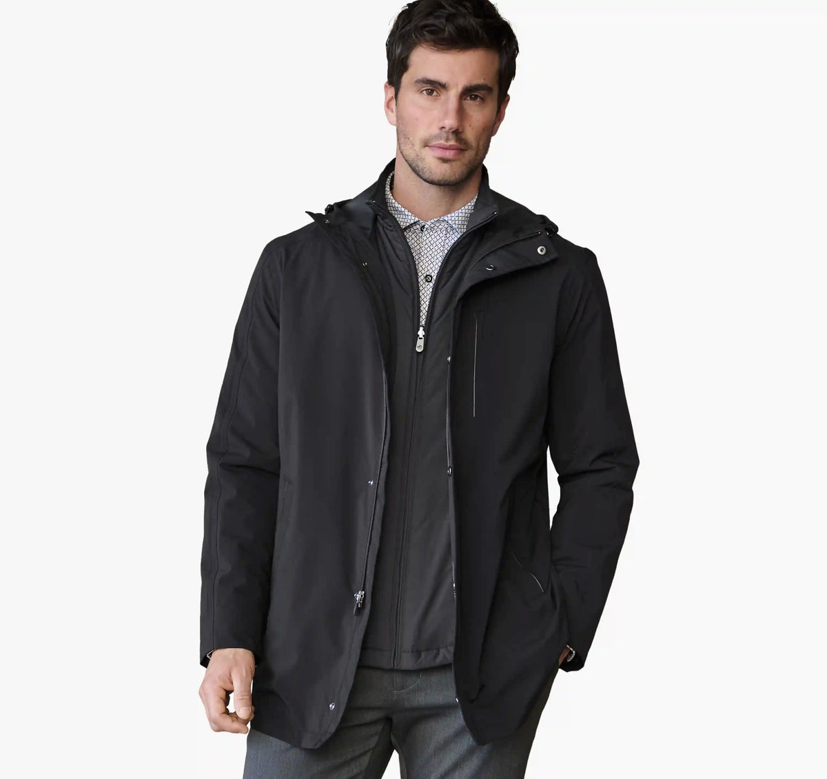 XC+™ Hydro 3-in-1 Waterproof Coat - Black