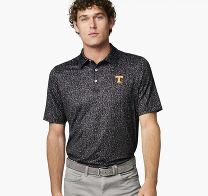 Collegiate XC+­™ Multi Sport Print Polo - University of Tennessee - Black