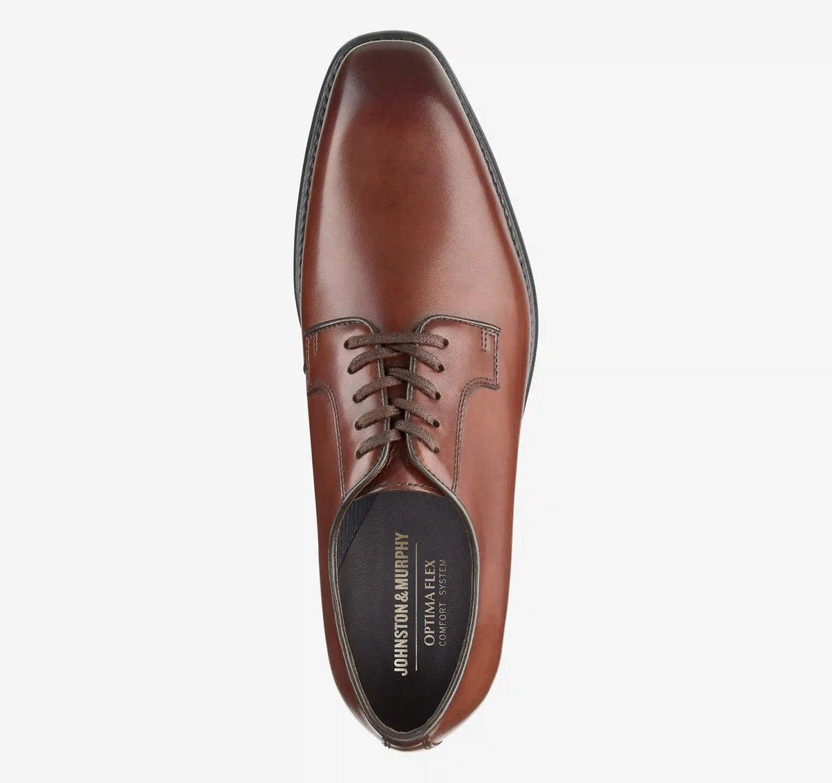 Ashton Plain Toe - Brown Full-Grain Leather
