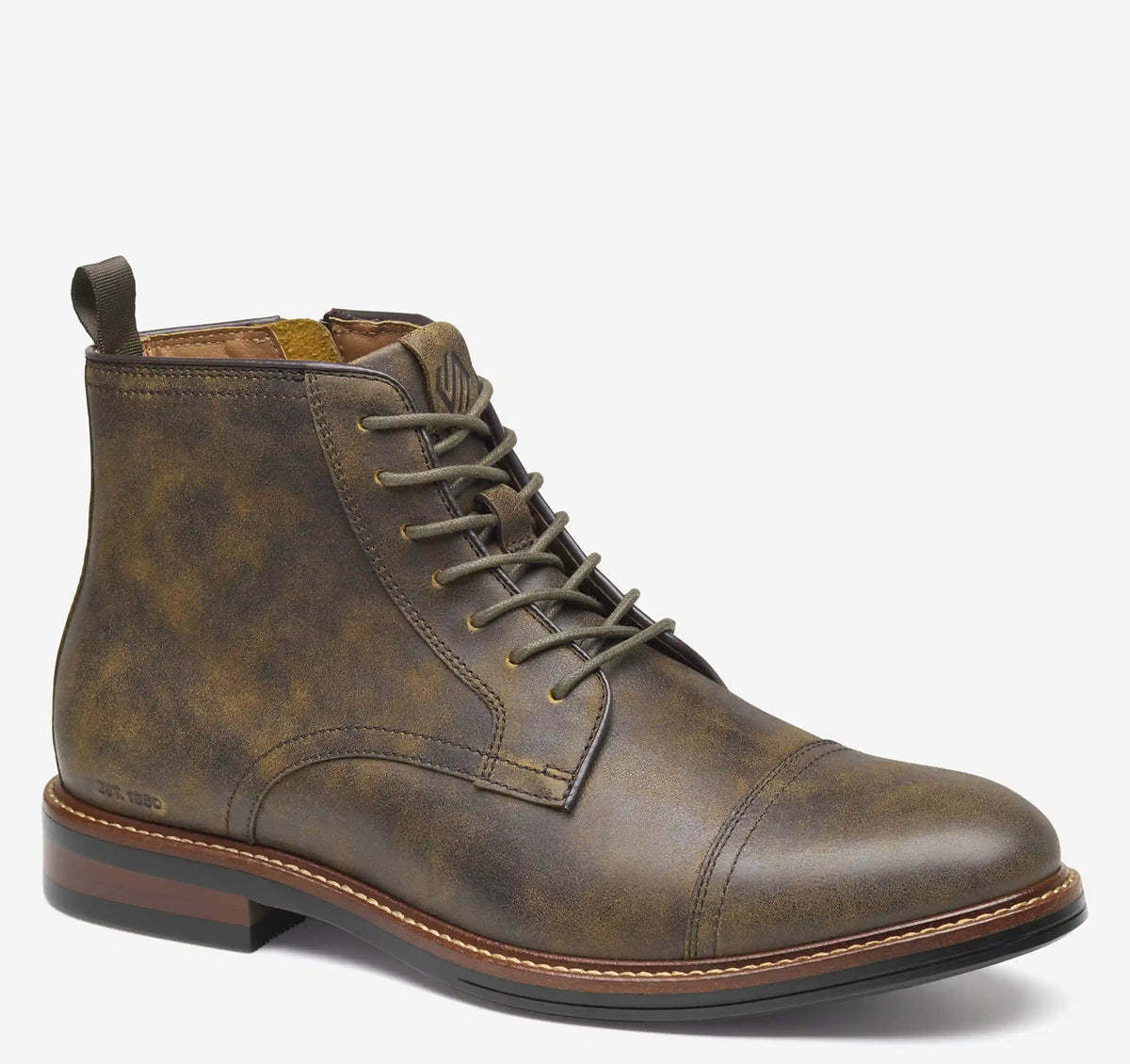 XC+™ Durham Cap Toe Boot - Dark Brown Waterproof Bomber Leather