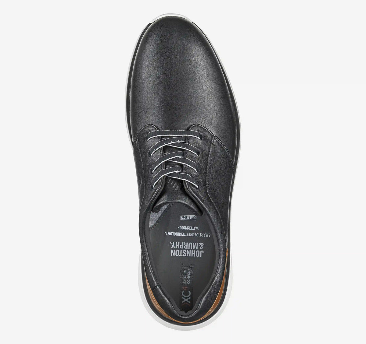 XC4® Prentiss 2 Plain Toe - Black Waterproof Full Grain