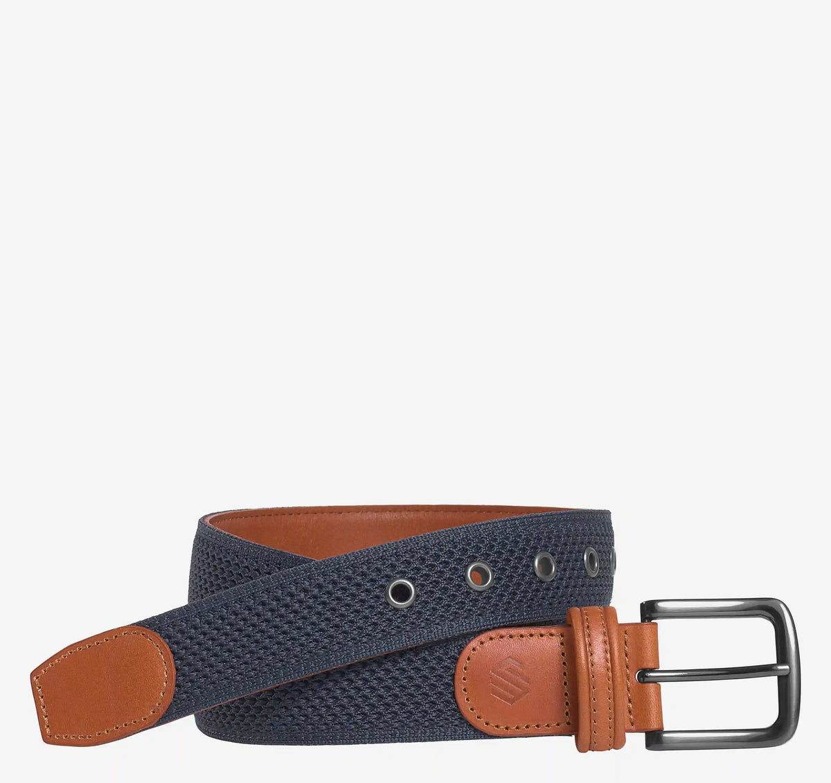 Amherst Engineered Knit Belt - Navy