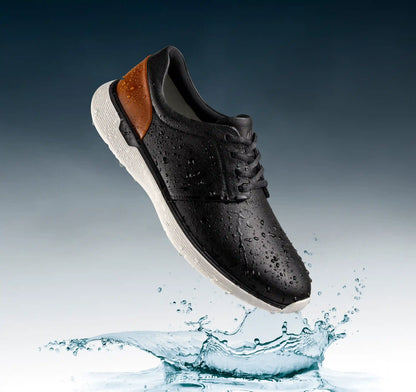 XC4® Prentiss 2 Plain Toe - Black Waterproof Full Grain
