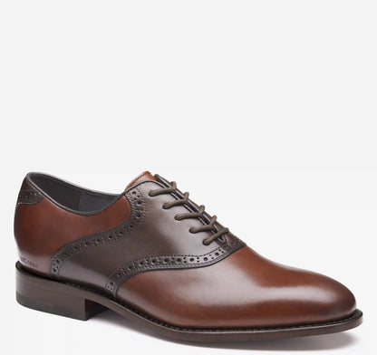 Melton Saddle - Tan/Brown Full-Grain Leather