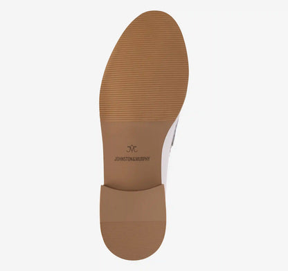 Gillian Penny Loafer - White Patent Leather