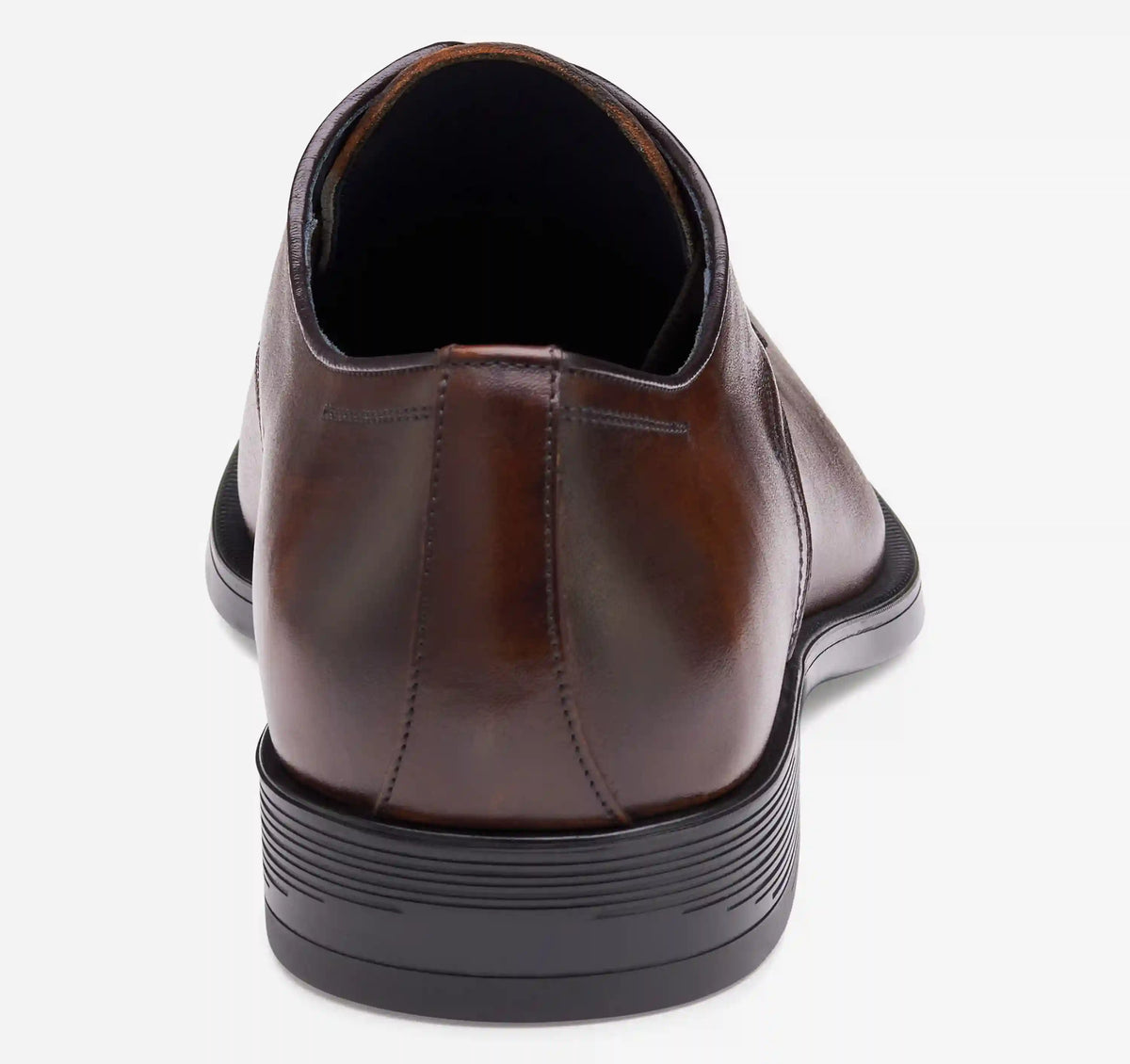 Flynch Plain Toe - Mahogany Italian Calfskin