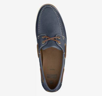 Monaco 2-Eye Boat Shoe - Navy Glove Leather