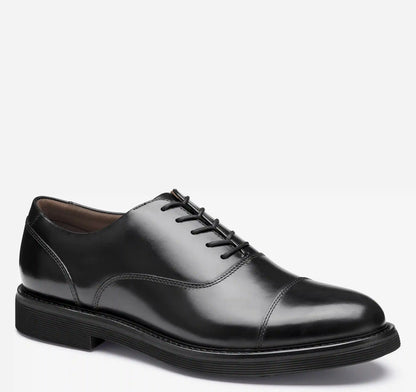 Tyson Dress Cap Toe - Black Full-Grain Leather
